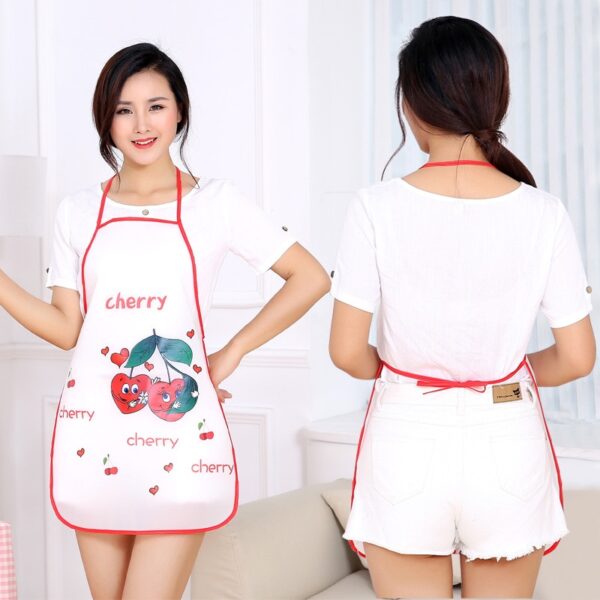 Cherry Apron Both Sides