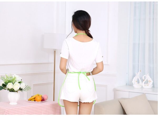 Kiki Apron Green Back