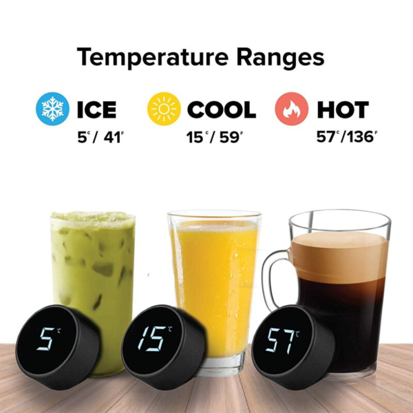 Thermal Bottle with three temperature ranges